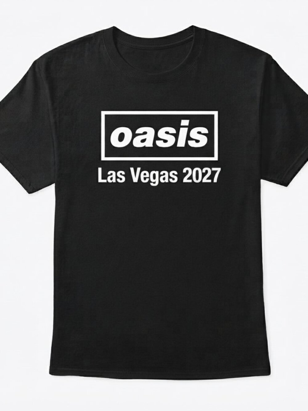 Oasis Las Vegas 2027 Concert Shirt